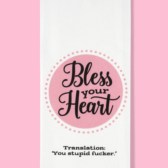Bad Grandma DISHTOWEL - BLESS YOUR HEART
