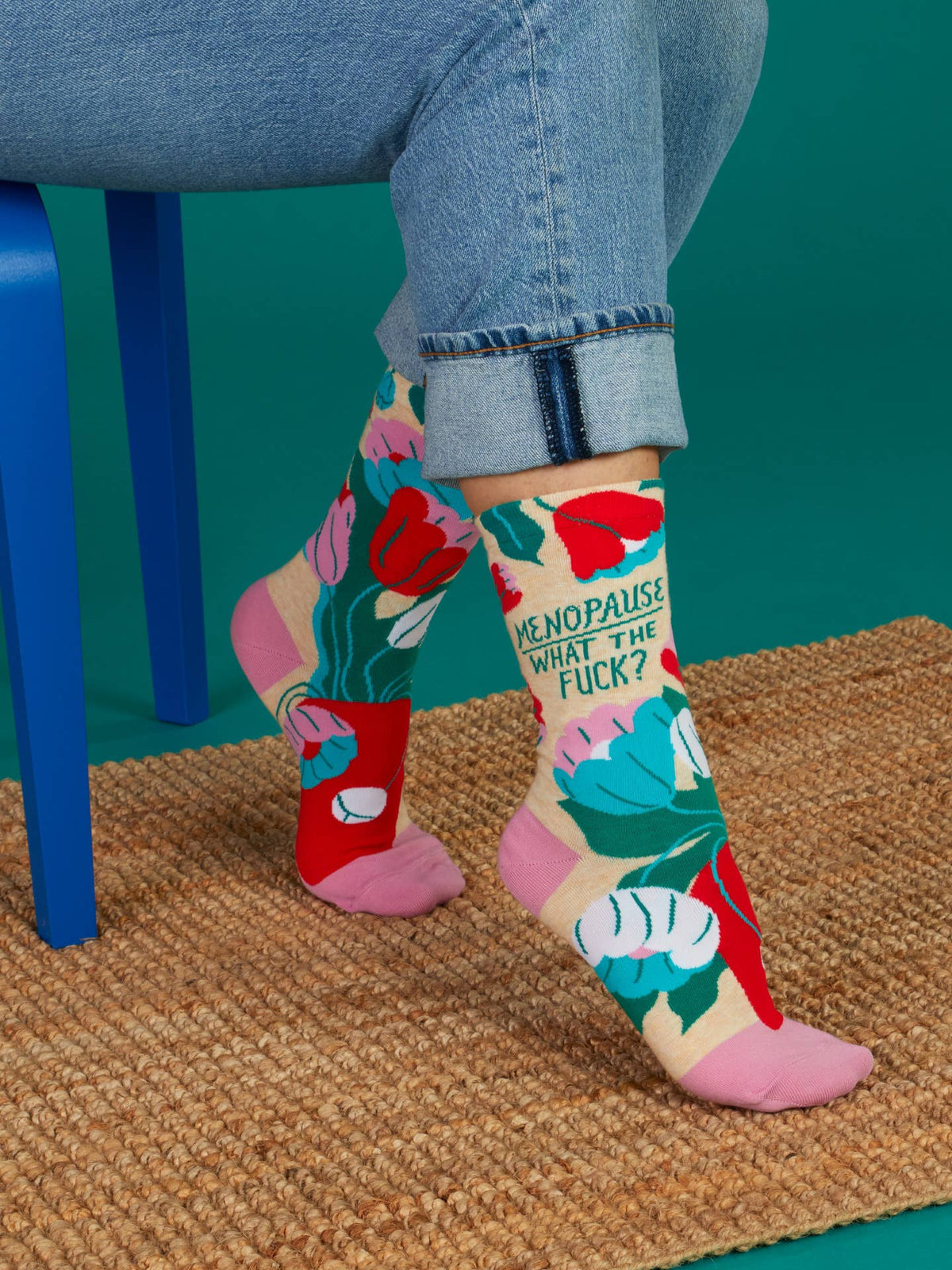 Blue Q Socks SOCKS | MENOPAUSE WTF?