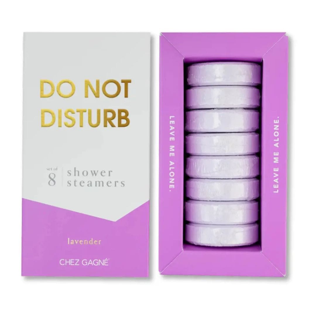 Chez Gagne SHOWER STEAMERS | DO NOT DISTURB
