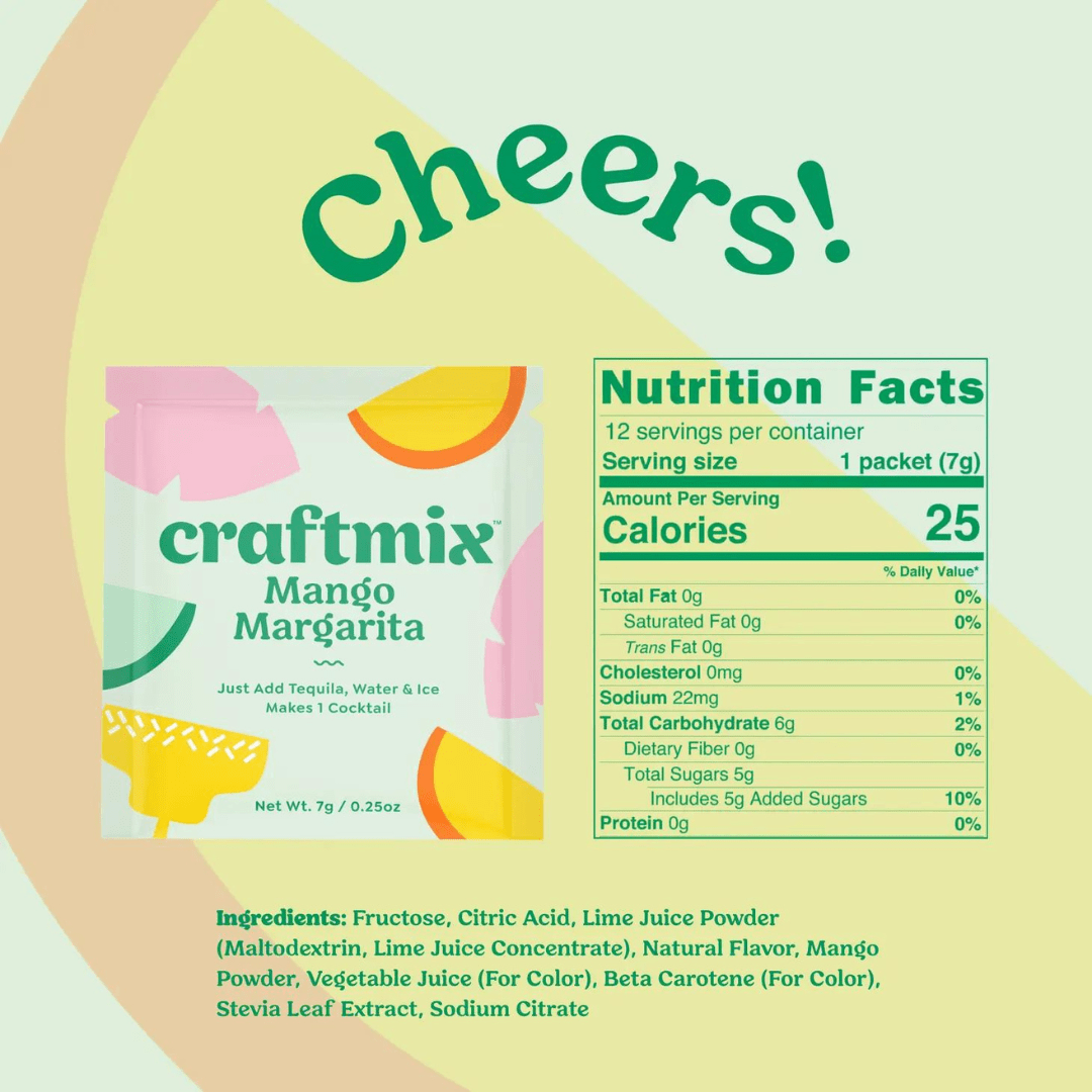 Craftmix DRINK MIX - MANGO MARGARITA