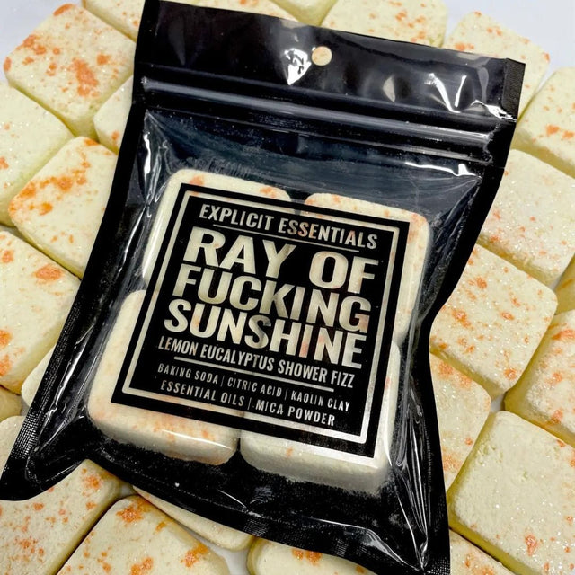 Explicit Essentials SHOWER STEAMERS - RAY OF FUCKING SUNSHINE