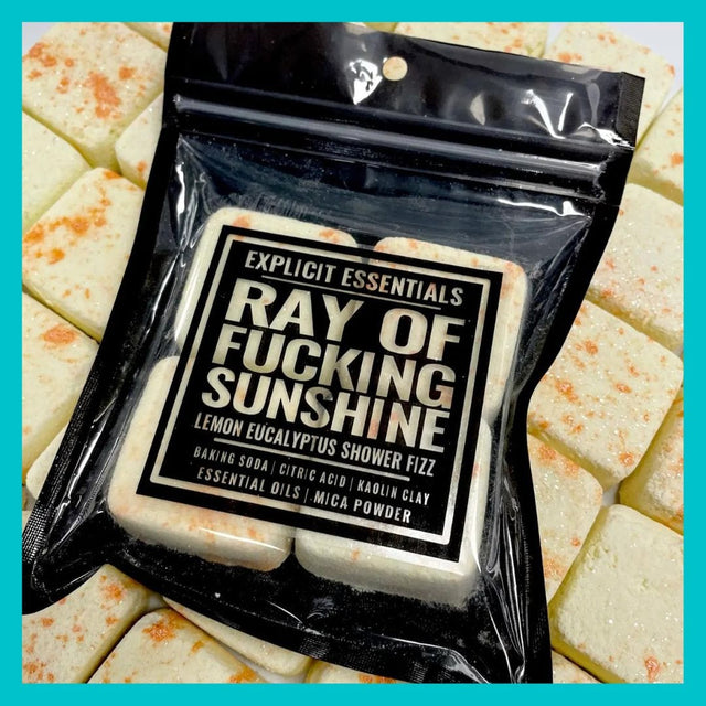 Explicit Essentials SHOWER STEAMERS - RAY OF FUCKING SUNSHINE