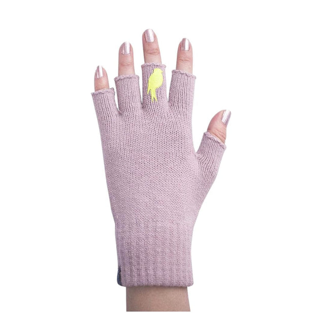 Flip'em the Bird, Inc GLOVES - PINK WITH LIME BIRD