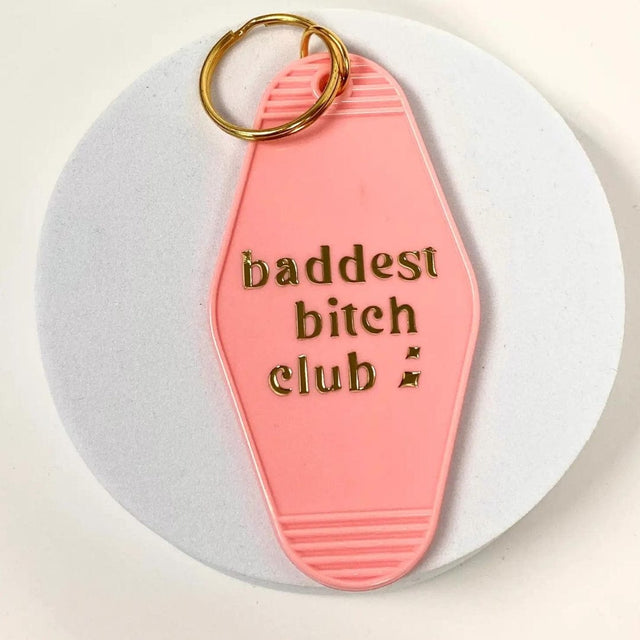 Golden Gems Keychains Copy of MOTEL KEYCHAIN - YOU ARE A FUCKING PEACH