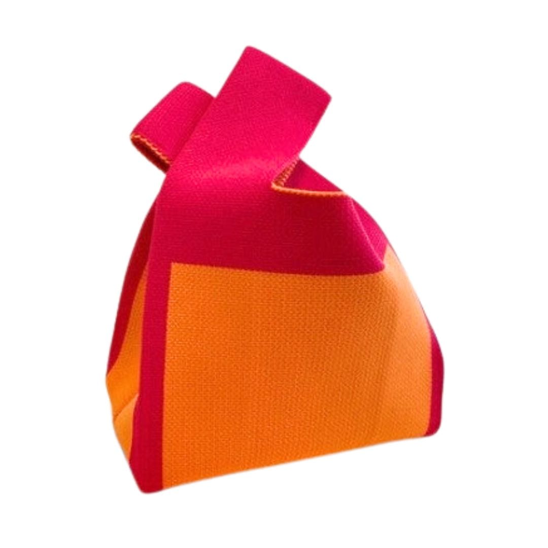 MoodGold KNIT TOTE | BOLD COLORBLOCK