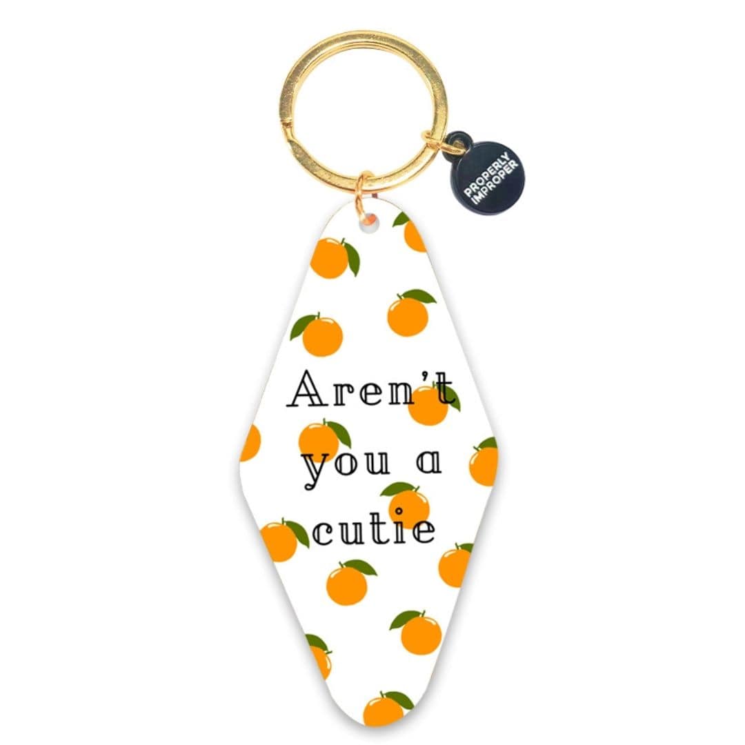 Properly Improper KEYCHAIN | AREN'T YOU A CUTIE