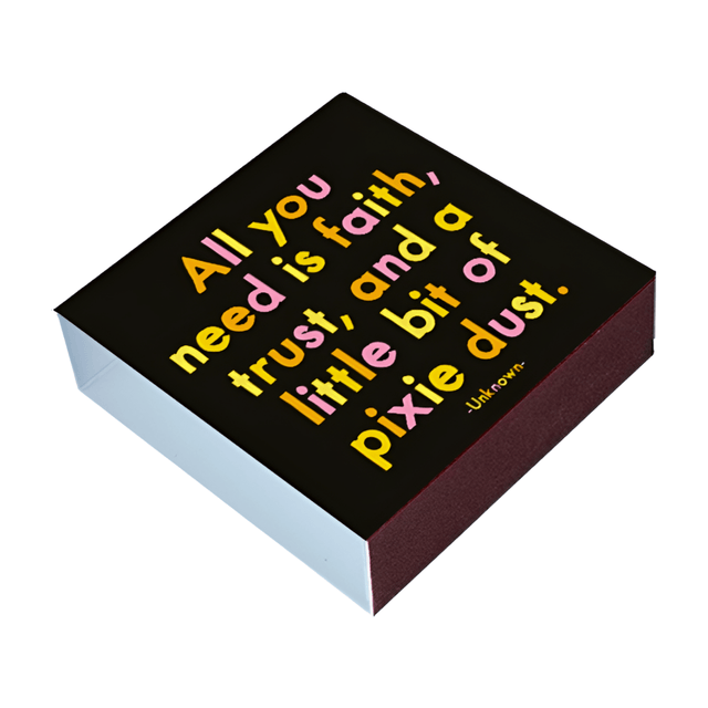 Quotable Cards MATCHES - PIXIE DUST