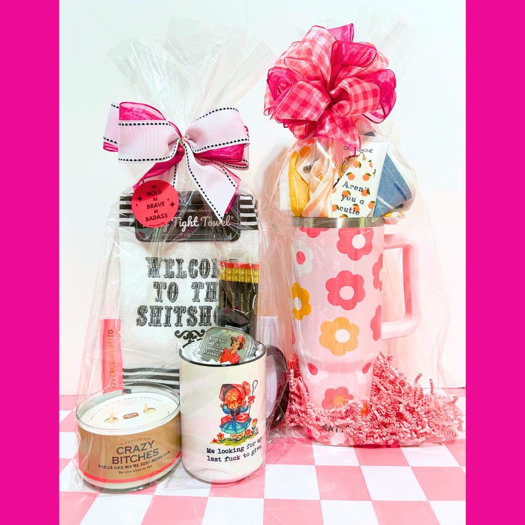 Snarky Gal Gifts WRAPPED FREESTYLE GIFT BUNDLE | CELLO BAG + BOW