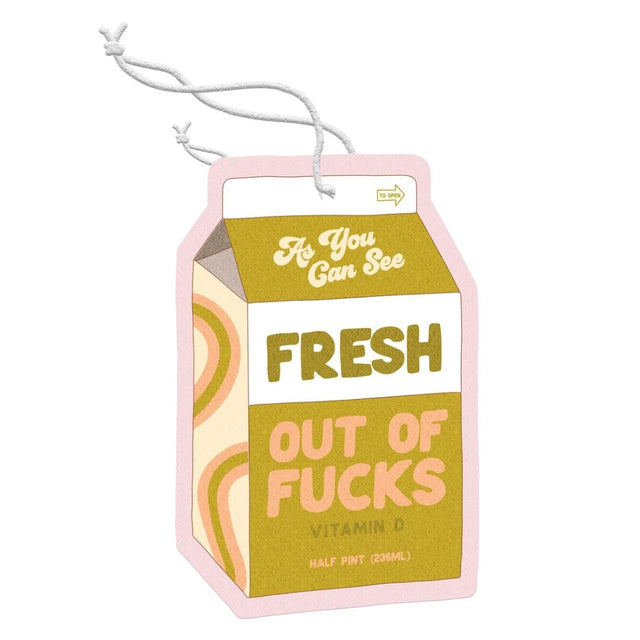 Talking Out of Turn Vehicle Air Fresheners Copy of CAR AIR FRESHNER - FUCK OFF