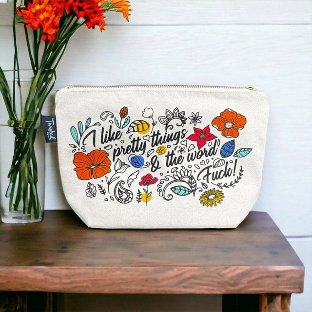 Twisted Wares Cosmetic & Toiletry Bags Copy of BITCH BAG - DAINTY AS FUCK