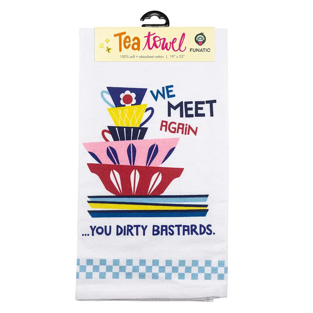 DEV D + CO. Kitchen Towels Copy of DISH TOWEL - DIET WAGON