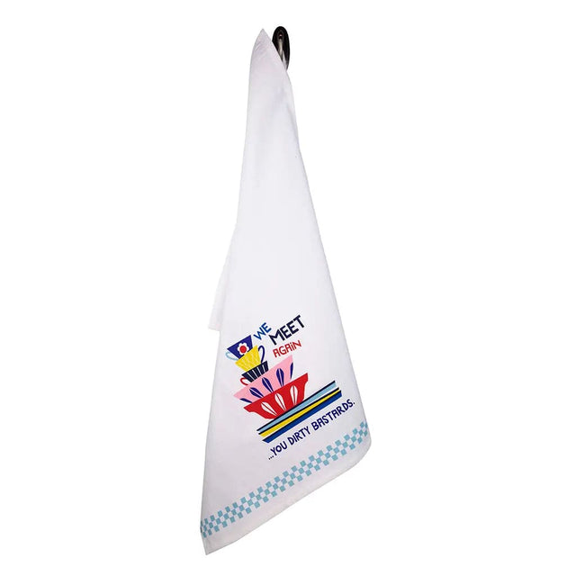 DEV D + CO. Kitchen Towels Copy of DISH TOWEL - DIET WAGON
