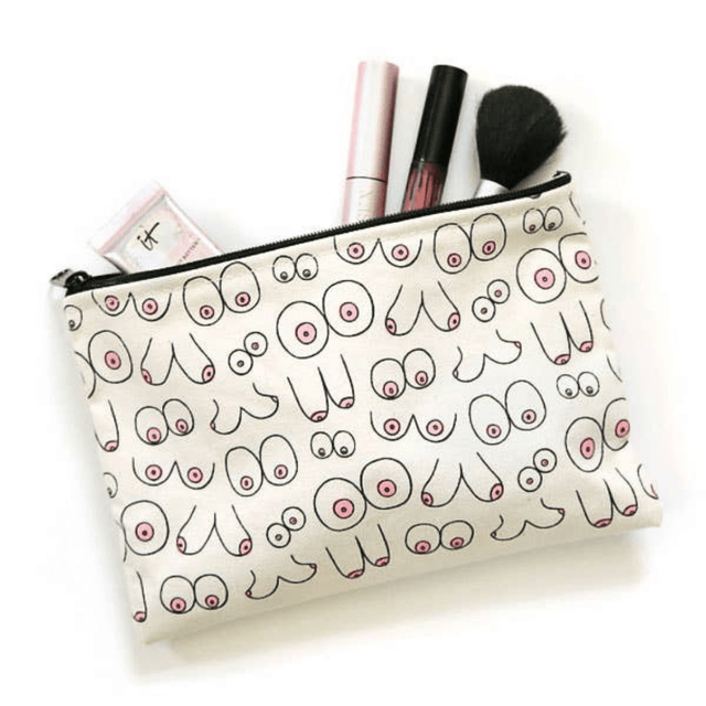 Em & Friends Copy of CANVAS POUCH - ACTIVE BITCH FACE