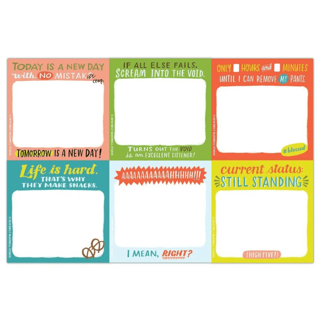 Em & Friends Notebooks & Notepads STICKY NOTE PACKET - DAILY STRUGGLE