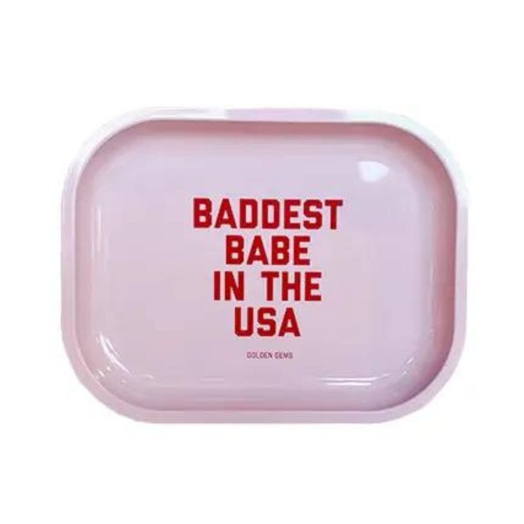 Golden Gems TRAY - BADDEST BABE IN THE USA