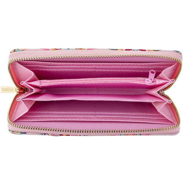 Karma Gifts LARGE WALLET IN PINK MEDALLION