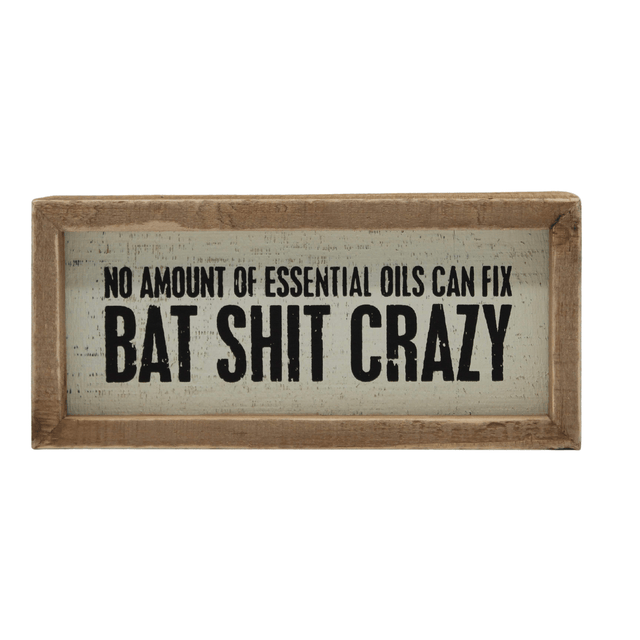 Primitives by Kathy Box Signs BOX SIGN - ESSENTIAL OILS