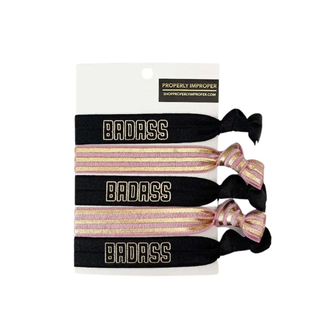 Properly Improper HAIR TIES - BADASS