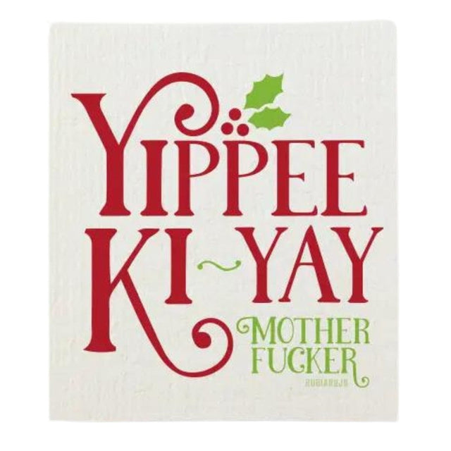 RubiaRojo SWEDISH DISHCLOTH - YIPPEE KI-YAY MF