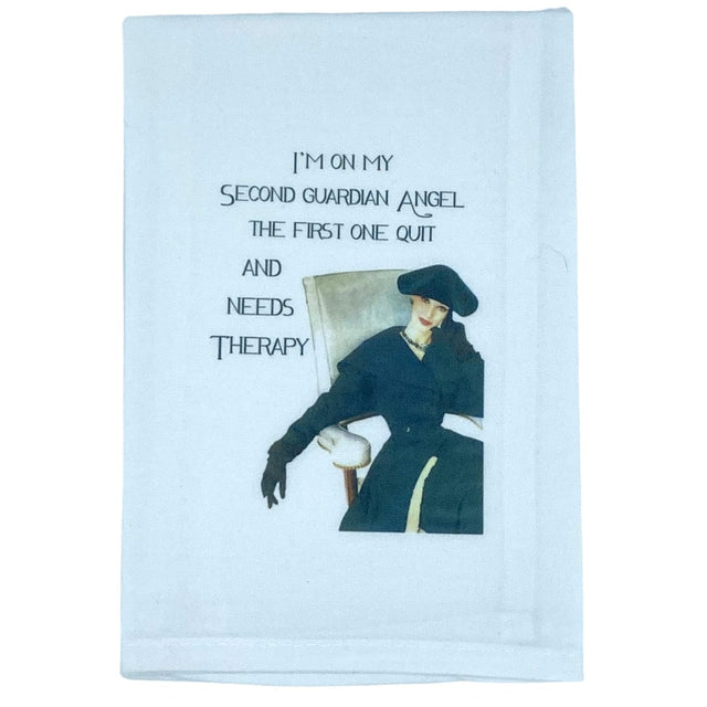 Sassy Talkin Kitchen Towels TOWEL - SECOND GUARDIAN ANGEL