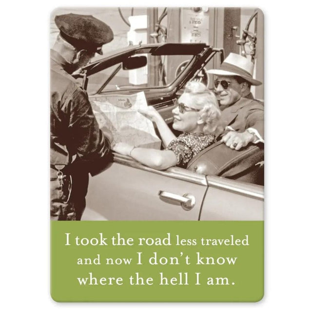 Shannon Martin Design Magnets MAGNET - ROAD LESS TRAVELED