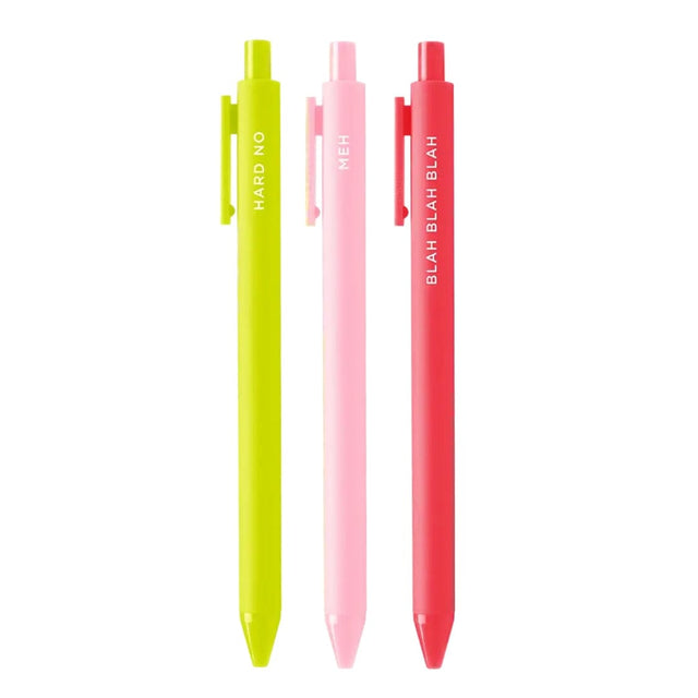 Talking Out of Turn PEN SET - OVER IT