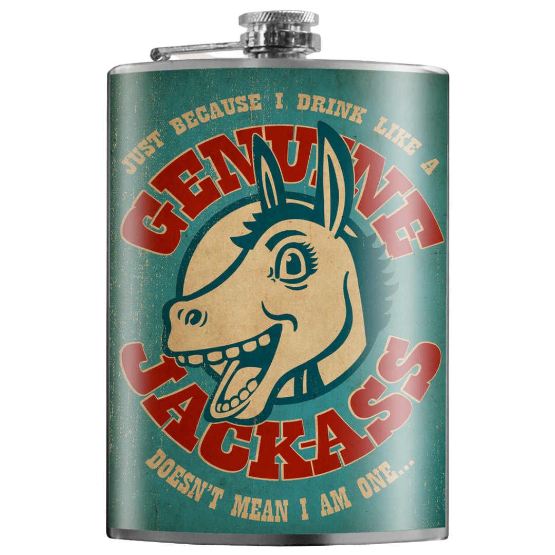 Trixie & Milo Flasks FLASK - GENUINE JACKASS