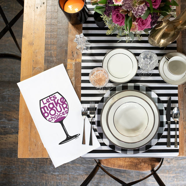 Twisted Wares DISH TOWEL - POUR CHOICES