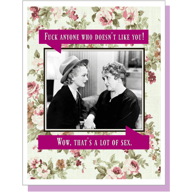 Umlaut Brooklyn Cards CARD - THAT'S A LOT OF SEX