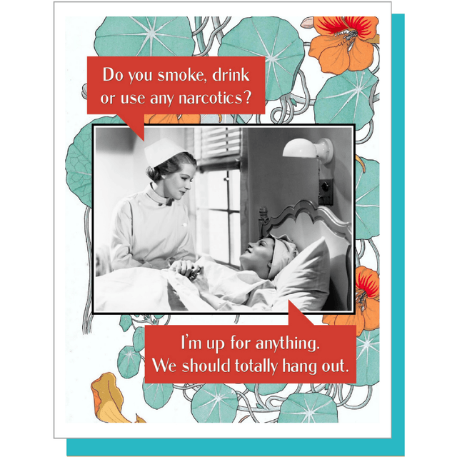 Umlaut Brooklyn Cards CARD - WE SHOULD HANG OUT