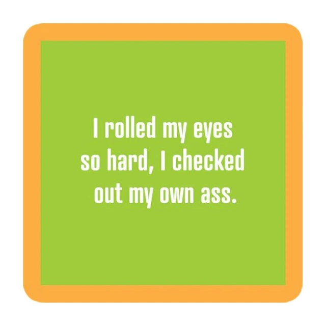 Umlaut Brooklyn Coasters Copy of DRINK COASTER - WHAT SHE'S HAVING