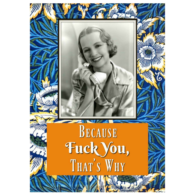 Umlaut Brooklyn Magnets MAGNET - BECAUSE FUCK YOU