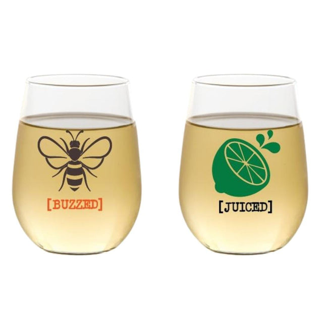 Wine Oh! Copy of STEMLESS GLASSES - LIT & TOASTED