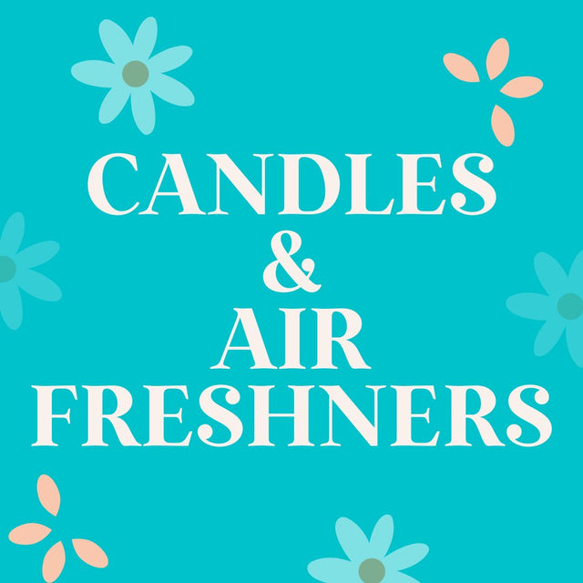 CANDLES + AIR FRESHNERS