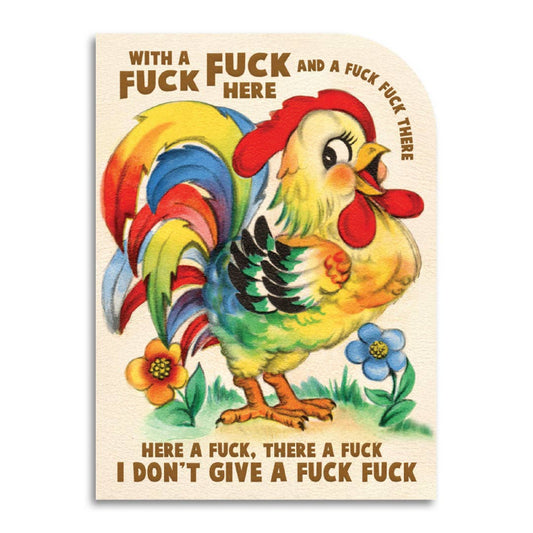 Bad Betty Greeting Co. Cards CARD | WITH A FUCK FUCK HERE