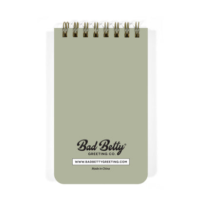 Bad Betty Greeting Co. Notebooks & Notepads NOTEPAD | JUMPING TO CONCLUSIONS