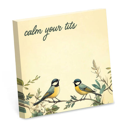 Bad Betty Greeting Co. Sticky Notes STICKY NOTES | CALM YOUR TITS
