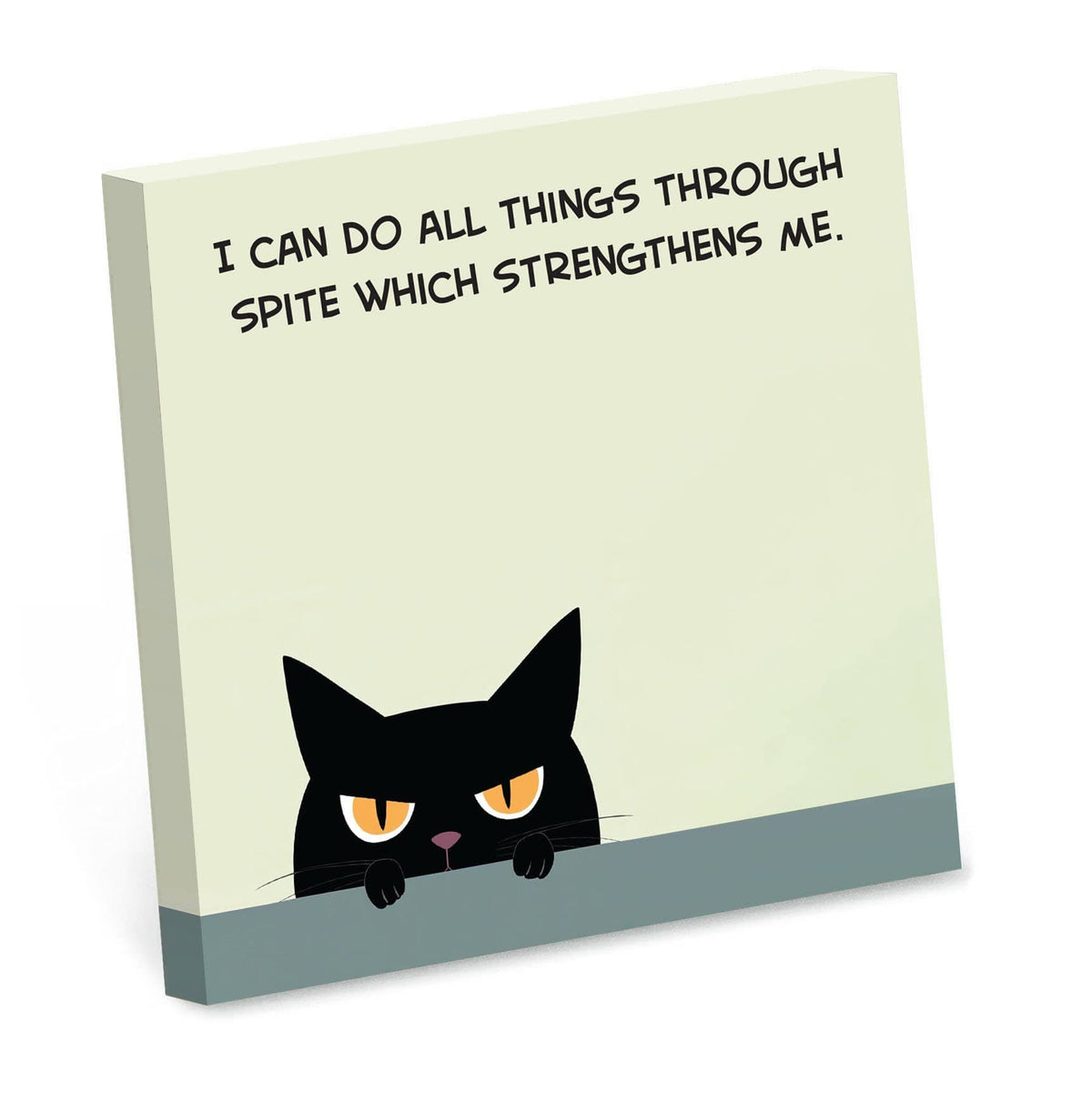 Bad Betty Greeting Co. Sticky Notes STICKY NOTES | I CAN DO ALL THINGS THROUGH SPITE