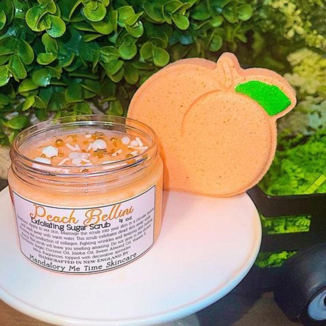 SUGAR SCRUB - PEACH BELLINI