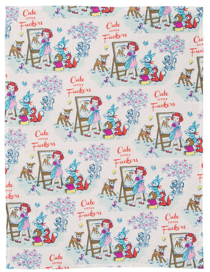Blue Q Dish Towels DISH TOWEL | CUTE LITTLE FUCKERS