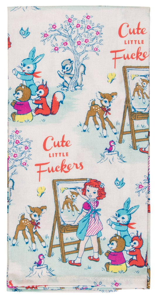 Blue Q Dish Towels DISH TOWEL | CUTE LITTLE FUCKERS