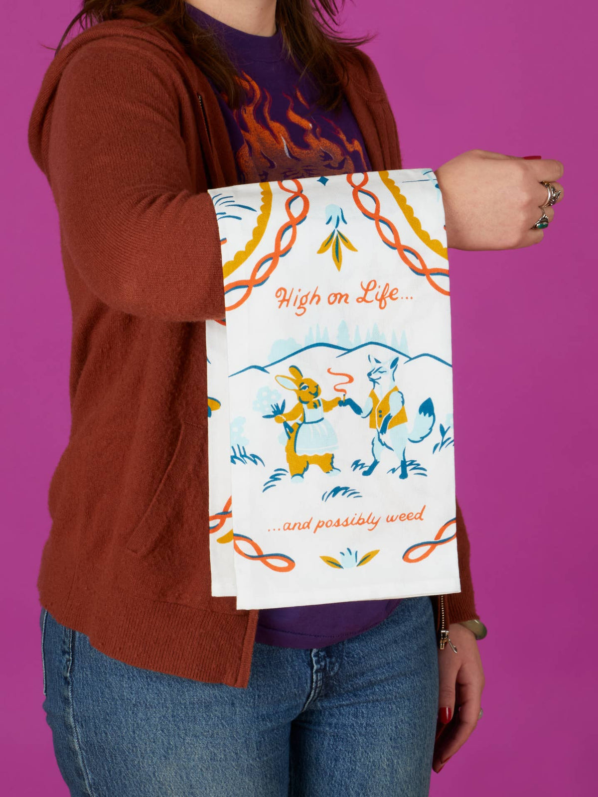 Blue Q Dish Towels DISH TOWEL | HIGH ON LIFE