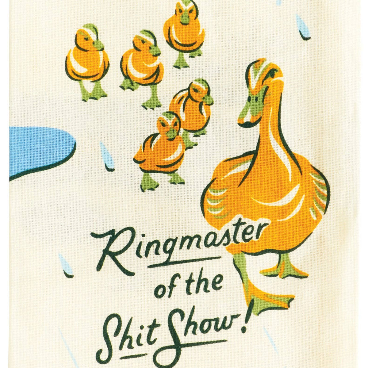 Blue Q Dish Towels DISH TOWEL | RINGMASTER OF THE SHITSHOW