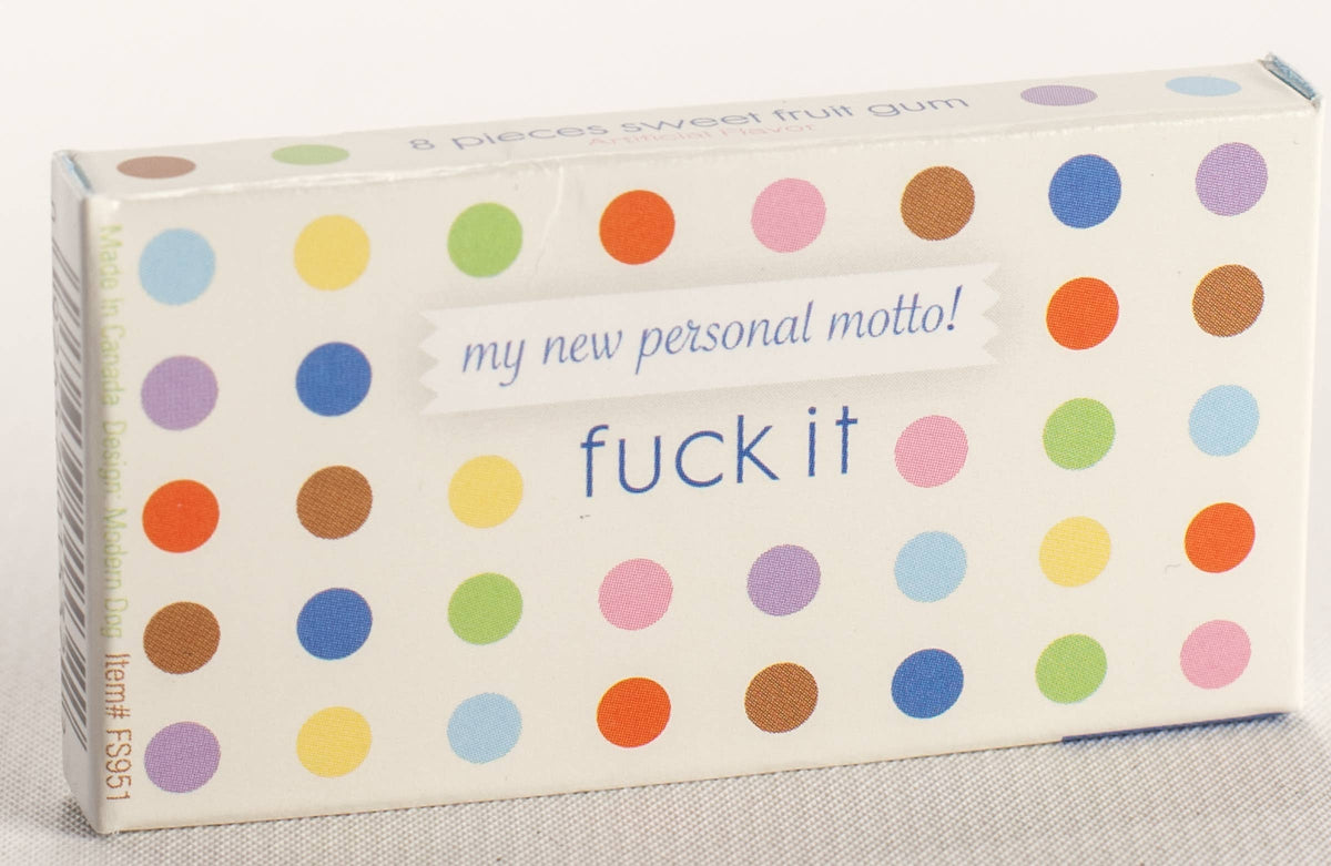 Blue Q GUM | FUCK IT