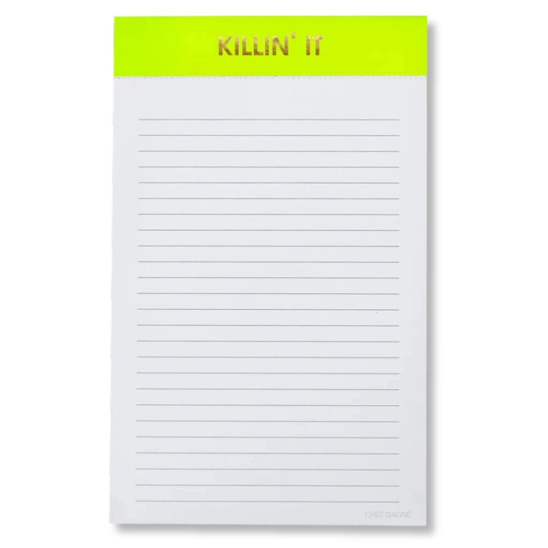 Chez Gagne NOTEPAD | KILLIN IT