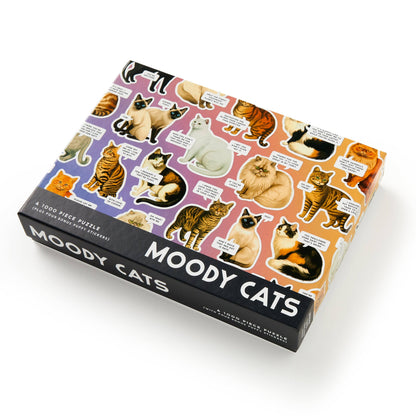 Chronicle Books Jigsaw Puzzles PUZZLE | MOODY CATS