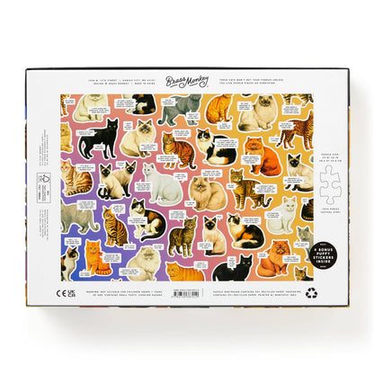 Chronicle Books Jigsaw Puzzles PUZZLE | MOODY CATS
