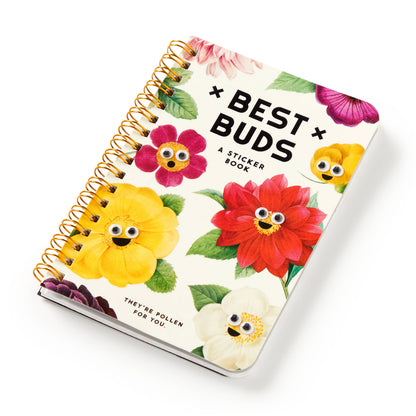 Chronicle Books Stickers Brass Monkey Best Buds Googly Sticker Book