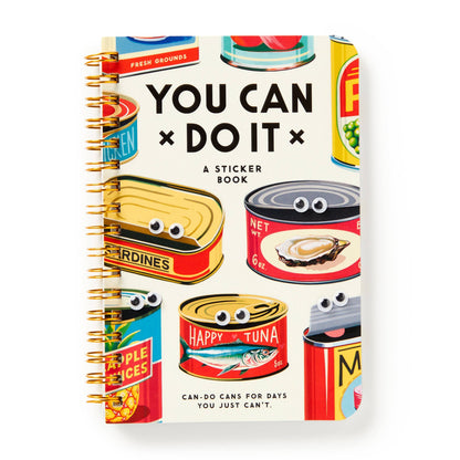 Chronicle Books Stickers Brass Monkey You Can Do It Googly Sticker Book