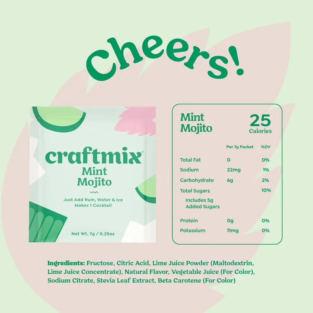 Craftmix DRINK MIX - MINT MOJITO